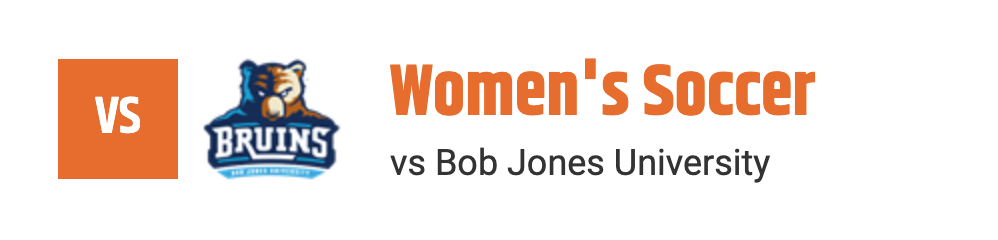 WSOC VS BOB JONES UNIVERSITY