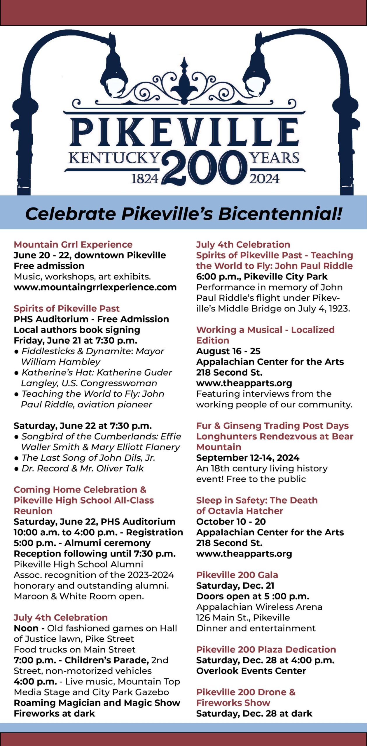 bicentennial events